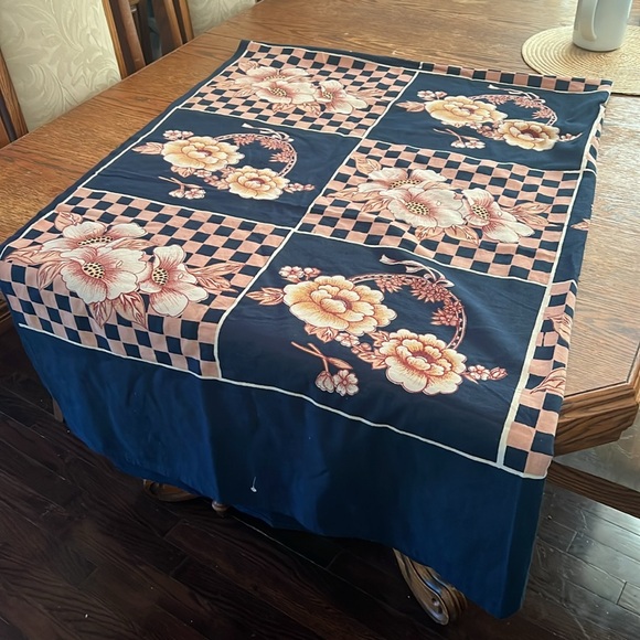 Vintage Boho Floral Cotton Dining Table Cover - Picture 10 of 13
